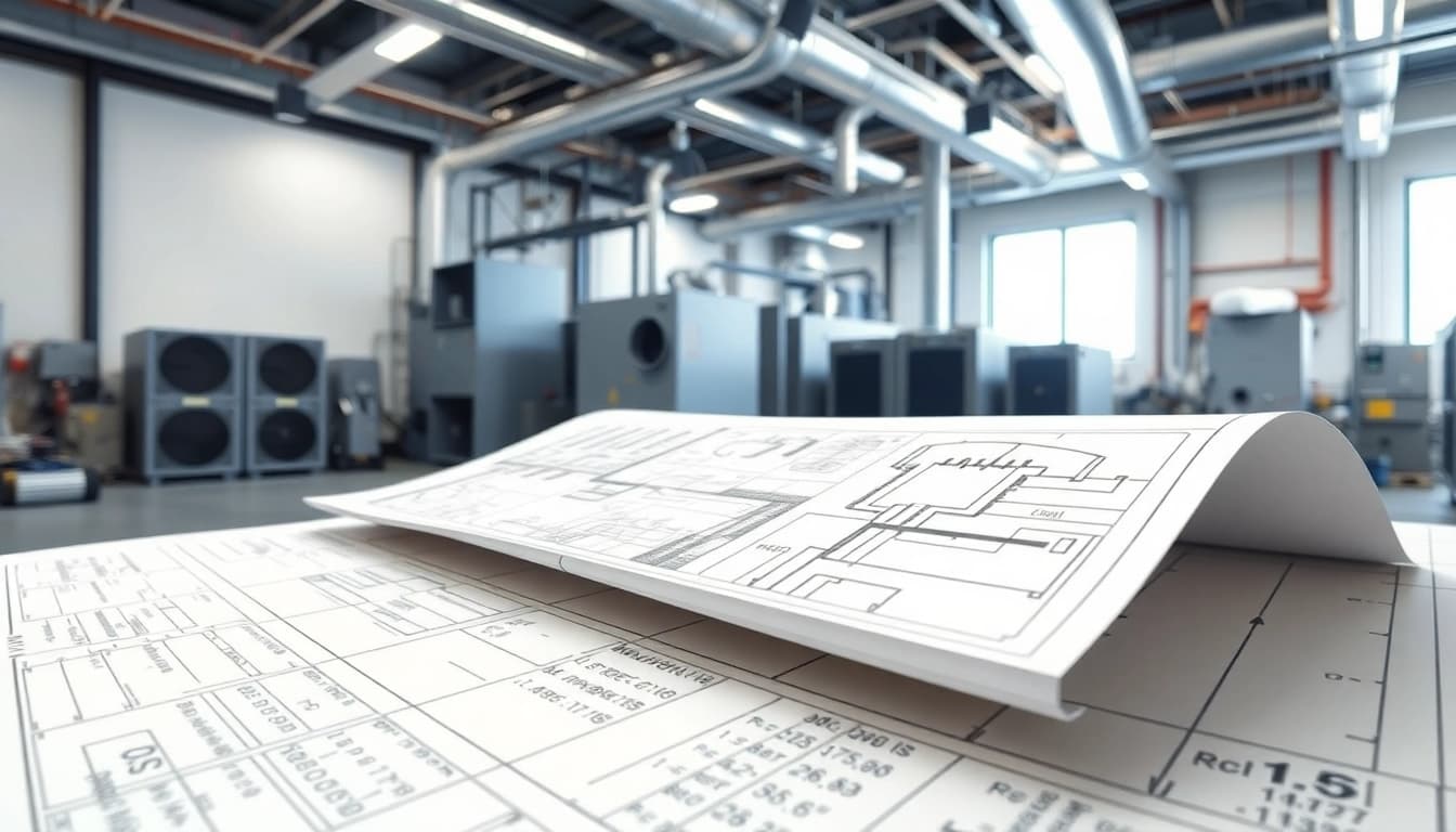 Optimizing hvac system duct design through innovative layout techniques and professional tools.