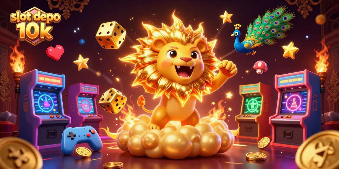 Experience thrilling gameplay in slot depo 10k with vibrant 3D casino characters and dynamic elements.