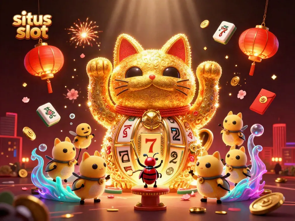 Gandakan peluang menang dengan situs slot yang menghadirkan simbol keberuntungan dalam satu ilustrasi menakjubkan.