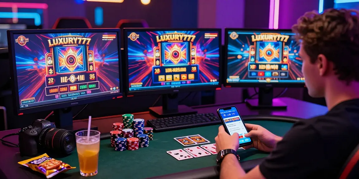 Menikmati permainan dengan LUXURY777 Link Alternatif di ruang permainan modern