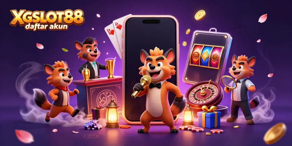 Menjadi bagian dari keseruan dengan XGSLOT88 daftar akun sambil menikmati pertunjukan komedi kasino yang lucu.