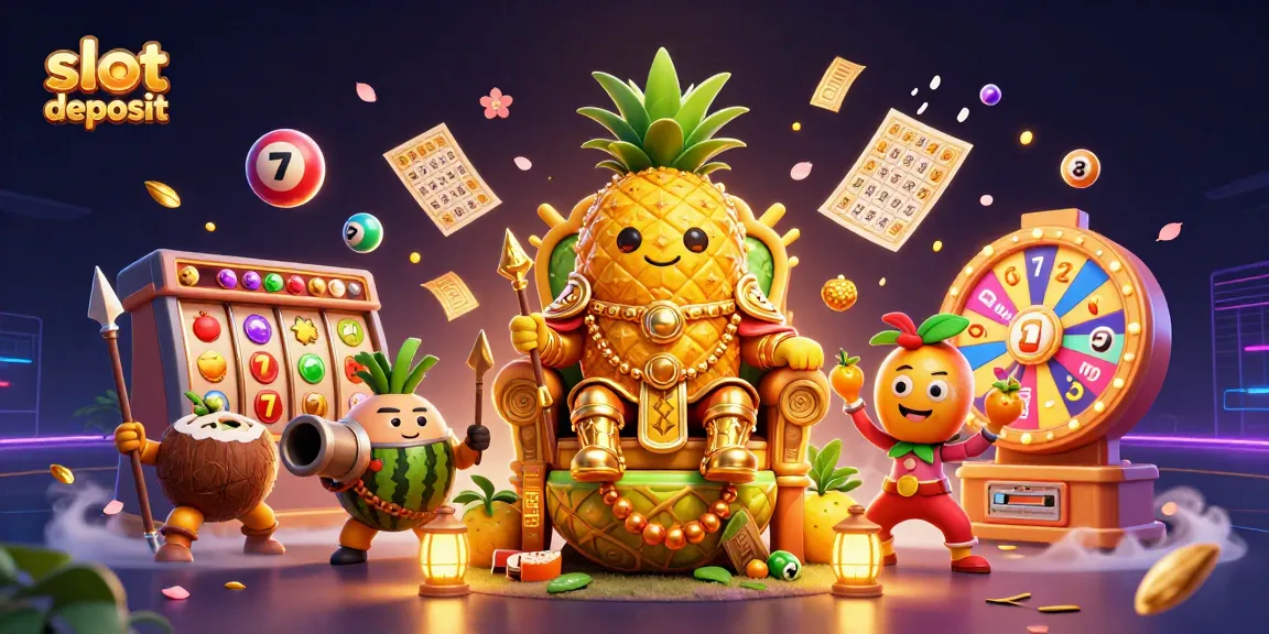 Meraih kemenangan dengan slot deposit yang praktis di kasino virtual, dikelilingi elemen permainan menarik.