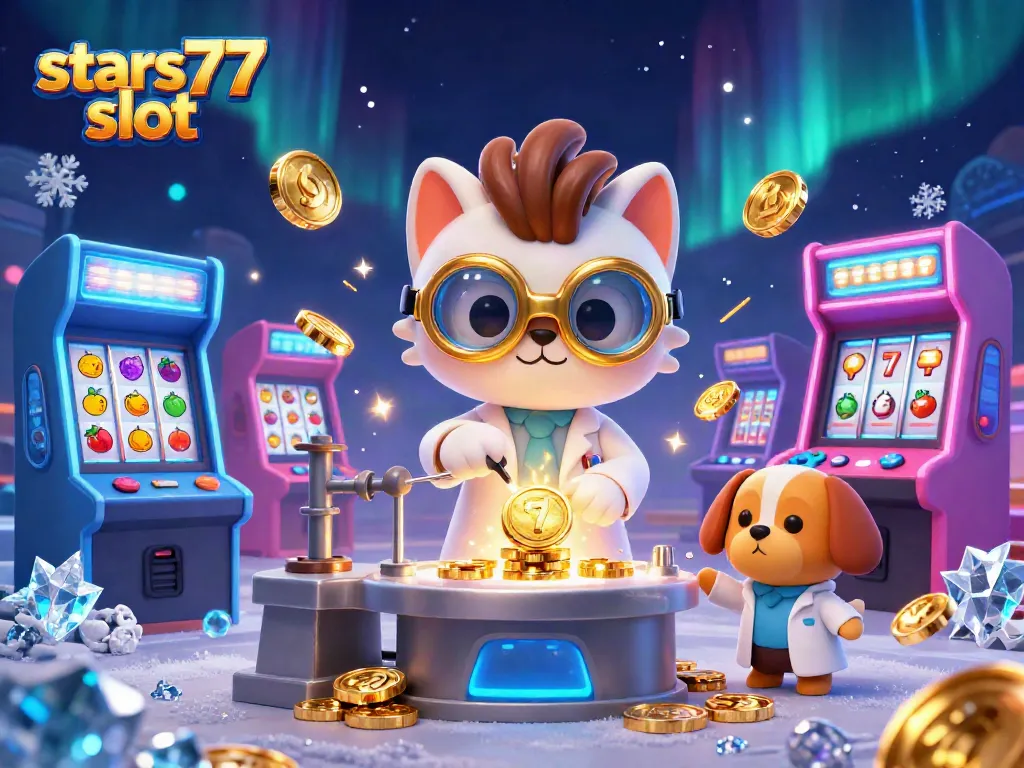 putaran slot yang menarik di stars77 slot dengan karakter lucu menambah keseruan permainan
