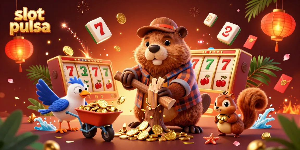 Experience excitement and big wins with slot pulsa in this vibrant, dynamic casino scene.