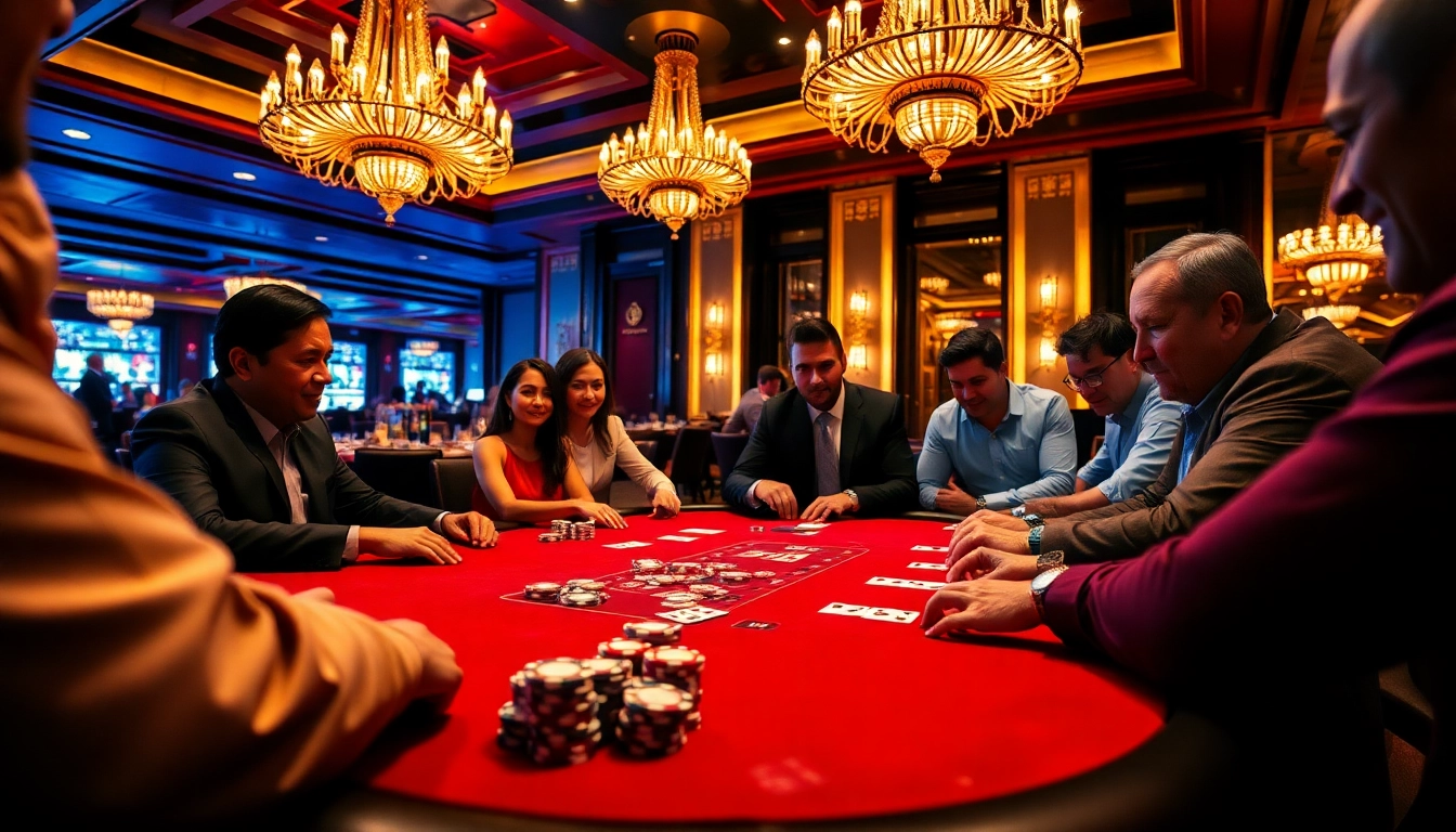 Permainan poker menarik di kasino dengan bbni4d dan pemain yang beragam.
