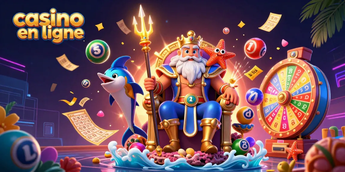 Jouez à des jeux captivants dans un casino en ligne avec Neptune et ses trésors ludiques.