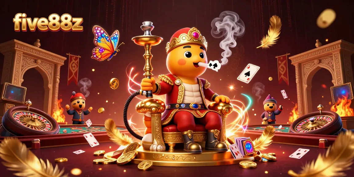 Engage with five88z in a vibrant live casino world featuring poker visuals and rich ambiance.