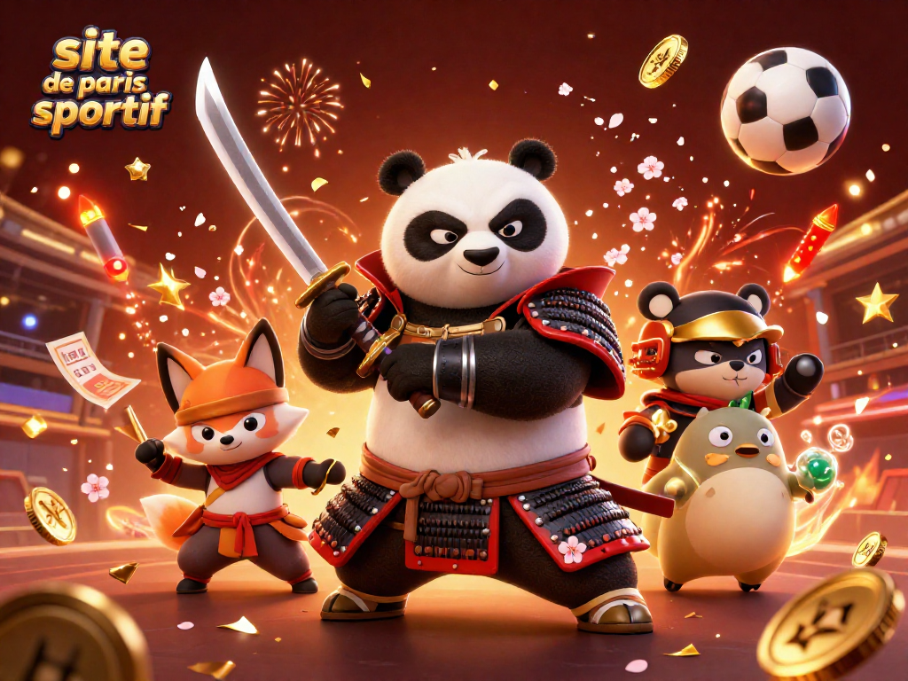 Pariez sur le site de paris sportif avec des personnages dynamiques et des éléments de jeu animés.