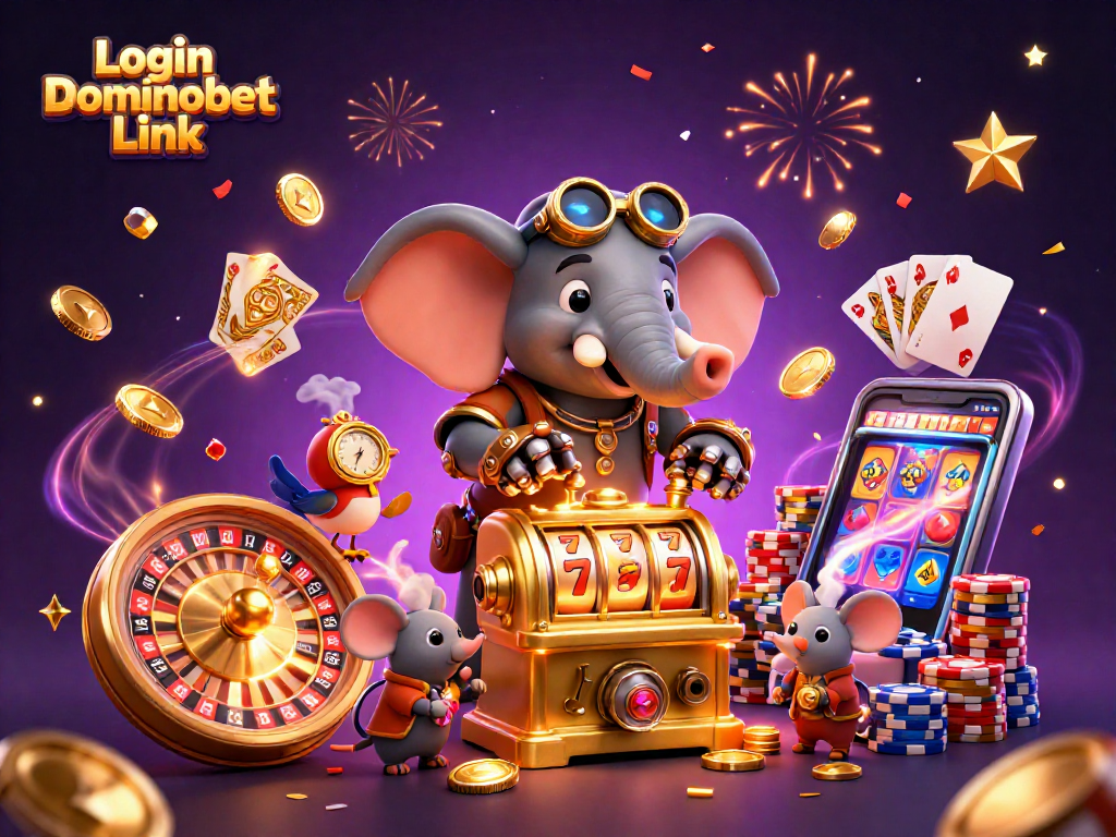 Experience the thrill of poker with Login Dominobet Link, featuring engaging 3D characters and dynamic gaming elements.
