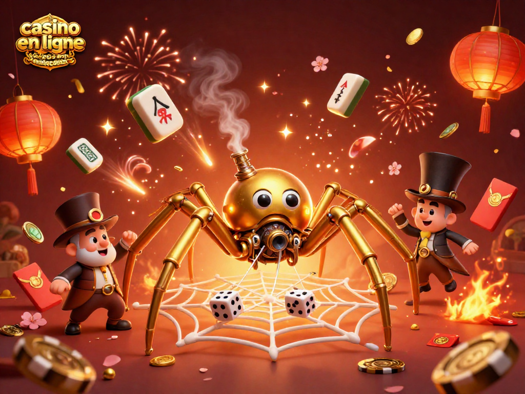 Expérimentez l'adrénaline des jeux avec un casino en ligne sans vérification dans une scène colorée de jeux.