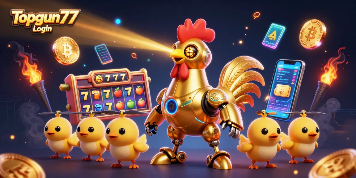 Mainkan slot dengan aman dan mudah menggunakan Topgun77 Login yang terpercaya.