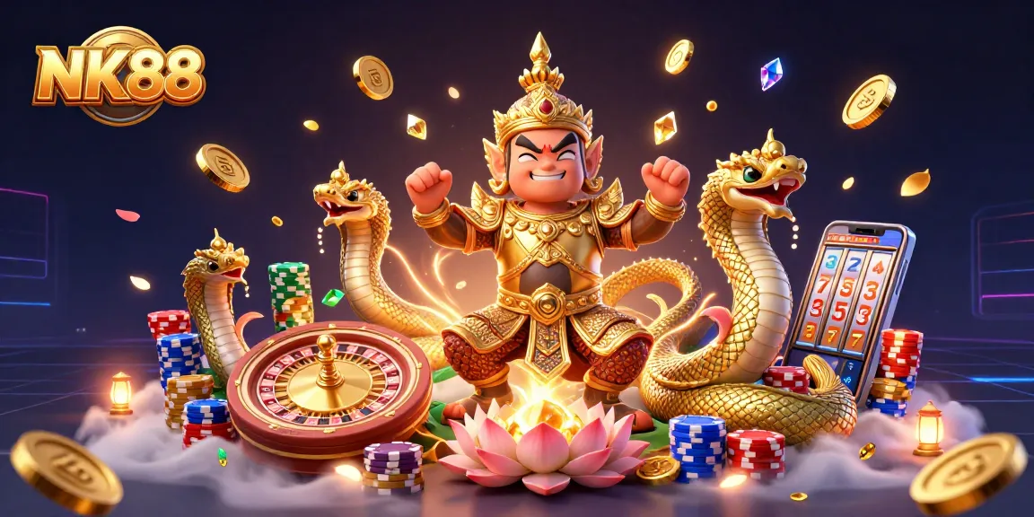 Engage with thrilling gameplay at NK88's live casino featuring immersive 3D visuals and rich details.