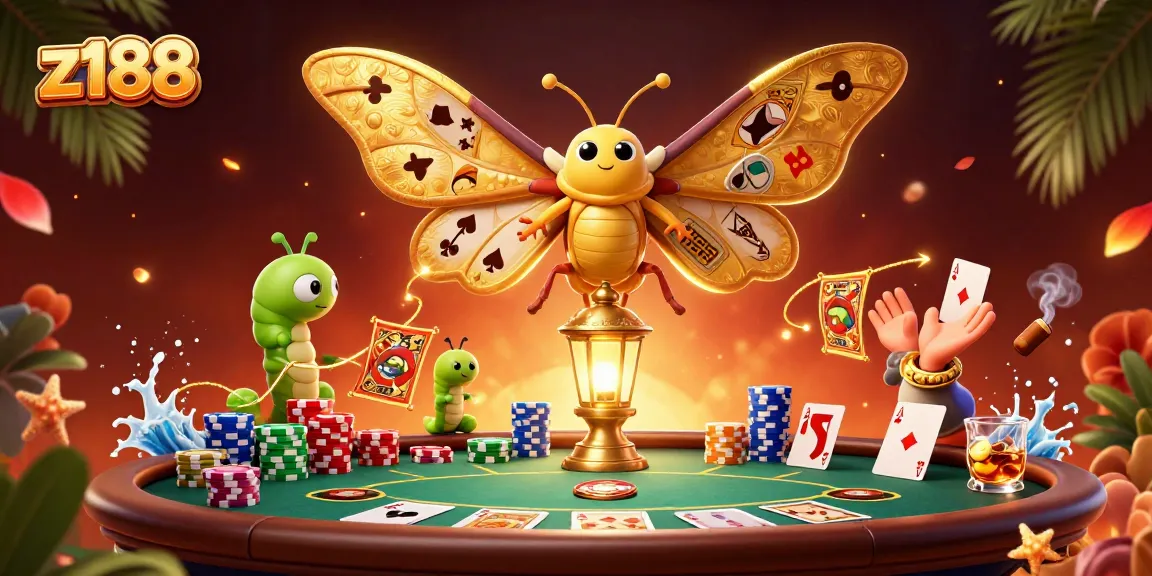 Experience thrilling gameplay at z188 with vibrant poker scenes and captivating casino elements.