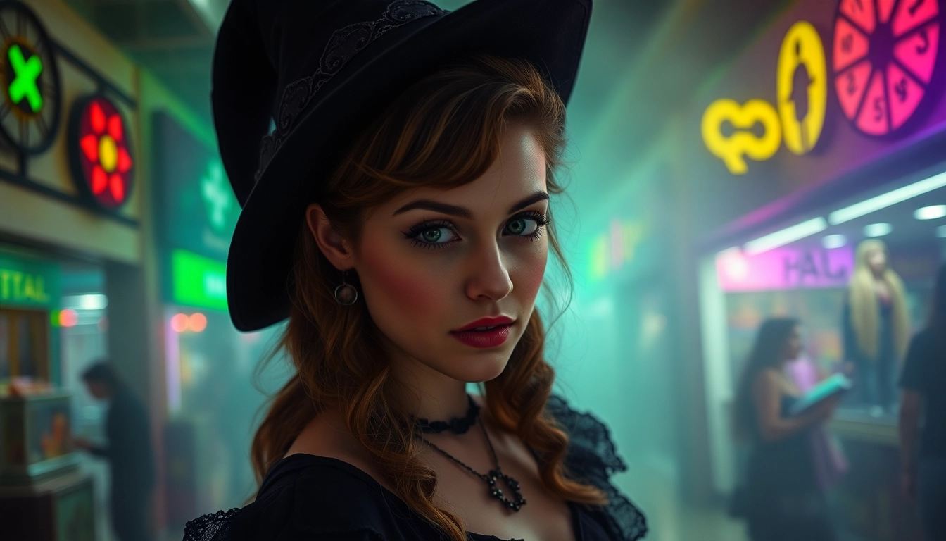 Engaging scene featuring Lili Reinhart portraying a witch in a mystical setting to watch Forbidden Fruits movie.
