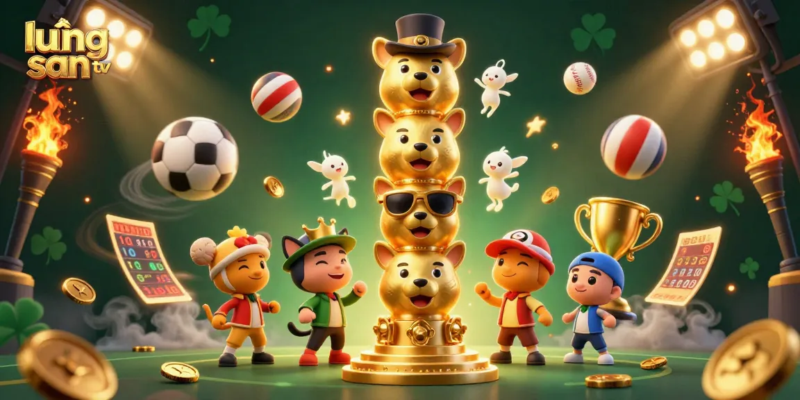 Engage with lương sơn tv sports betting action featuring lively 3D characters and dynamic game elements.