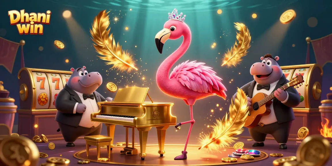 Experience thrilling gameplay with Dhani win's vibrant casino atmosphere and engaging characters.