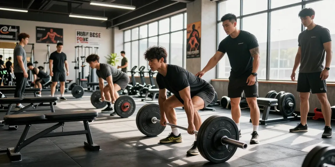 Prime Pharma Steroids empower bodybuilders in a motivating gym setting focused on strength training.