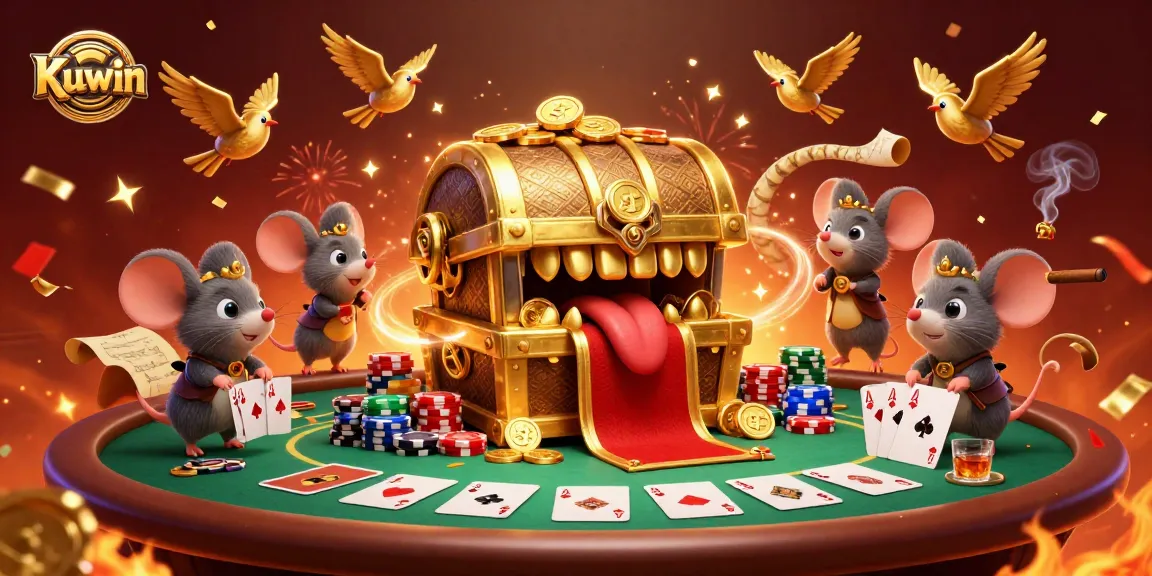 Engage with Kuwin's vibrant gaming scene through thrilling poker excitement and dynamic casino elements.