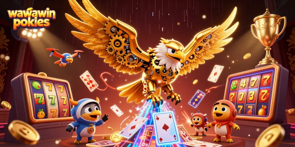 Experience the thrill of wawawin pokies with a dynamic 3D party of golden characters.