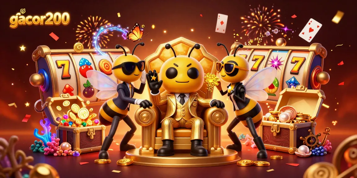 Gacor200 hadir dengan permainan slot penuh warna dan kesempatan jackpot terbesar di dunia perjudian.