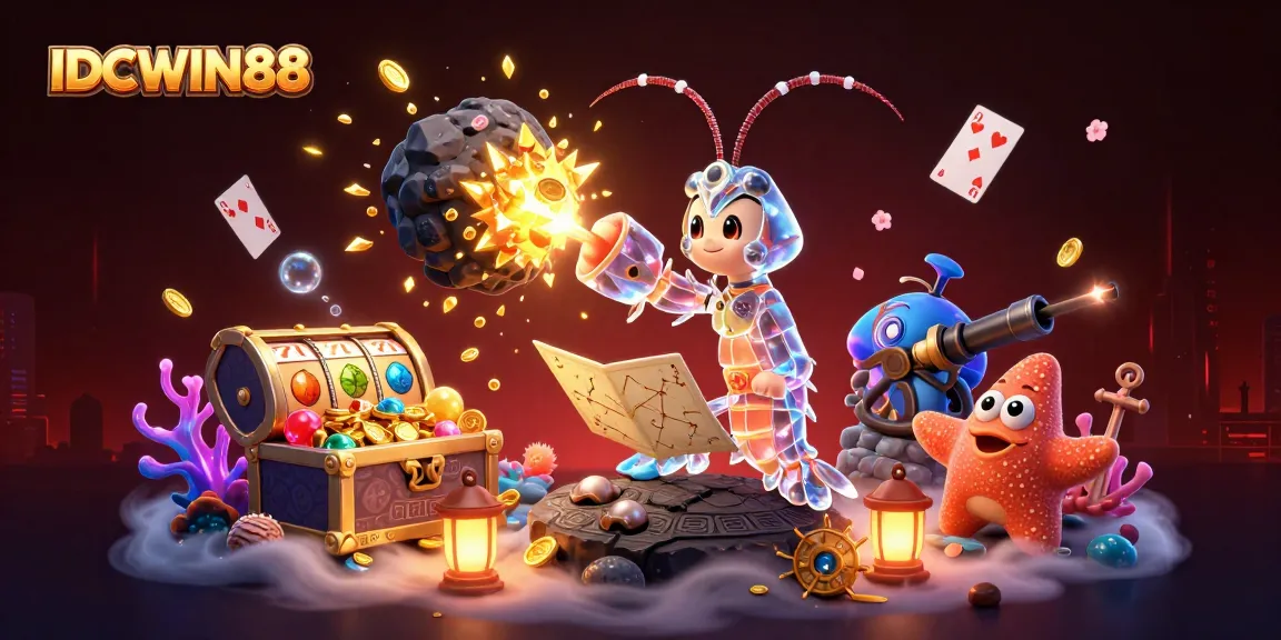 Experience thrilling wins at IDCWIN88 with dynamic slot games and gold coin explosions!