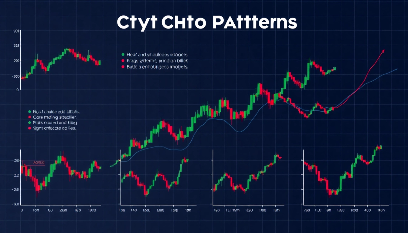 Visual representation of crypto trading chart patterns pdf illustrating various patterns and their meanings.