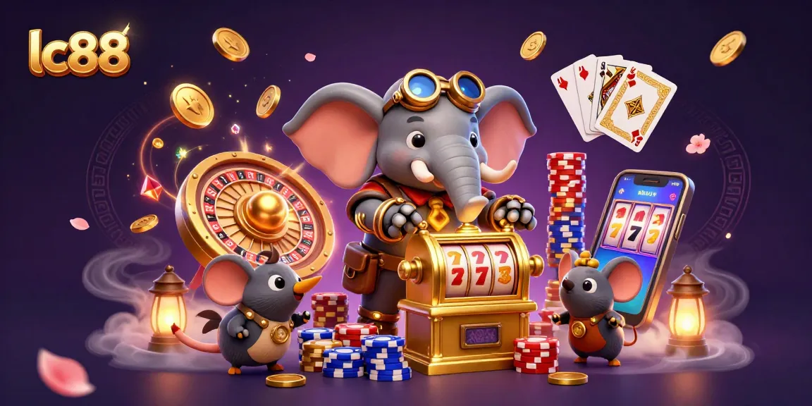 Experience thrilling slots at lc88 with the steampunk elephant and dynamic game elements!