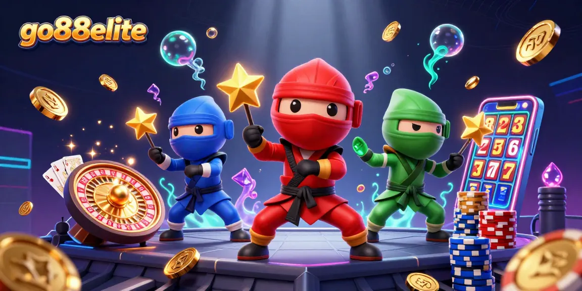 Experience thrilling gameplay at go88elite with dynamic casino scenes and vivid characters.