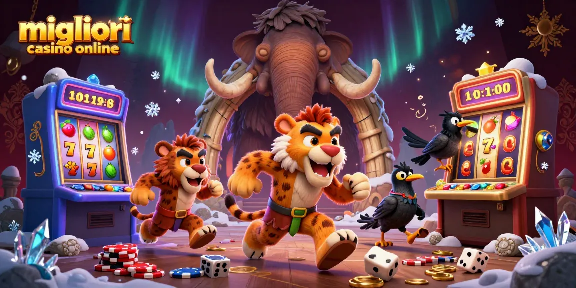 Illustrazione 3D di slot, dabblando tra i migliori casinò online per vincere.