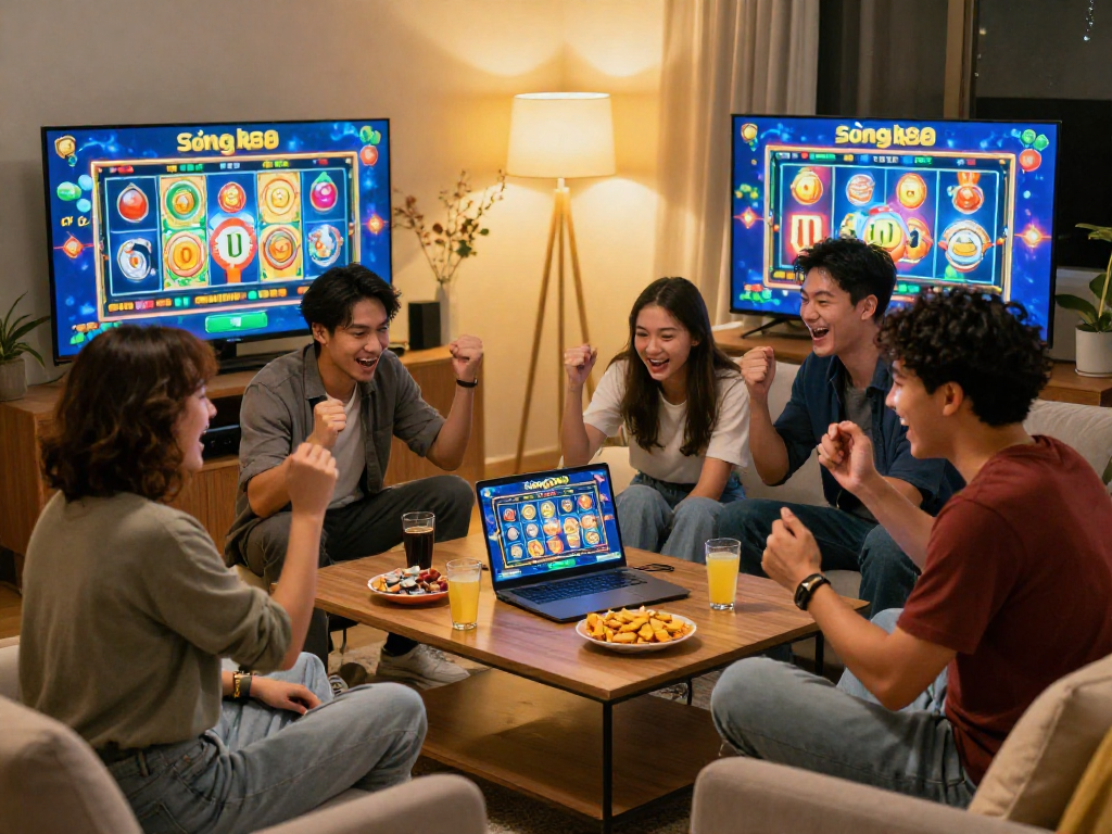 Trải nghiệm thú vị tại sòng bạc Jin88 với bạn bè trong không gian ấm cúng.