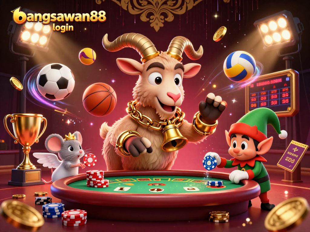 Engage with bangsawan88 login as you navigate a festive holiday-horror casino filled with sports elements and playful characters.