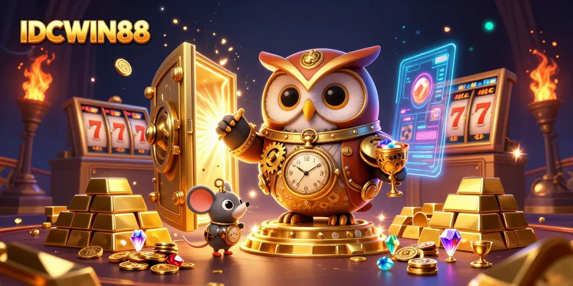 Experience thrilling gameplay at IDCWIN88 while immersing in vibrant, detailed casino elements.